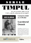 Lansarea volumului "Lucratorul ostenit" de Nicu Vladimir @ Iasi
